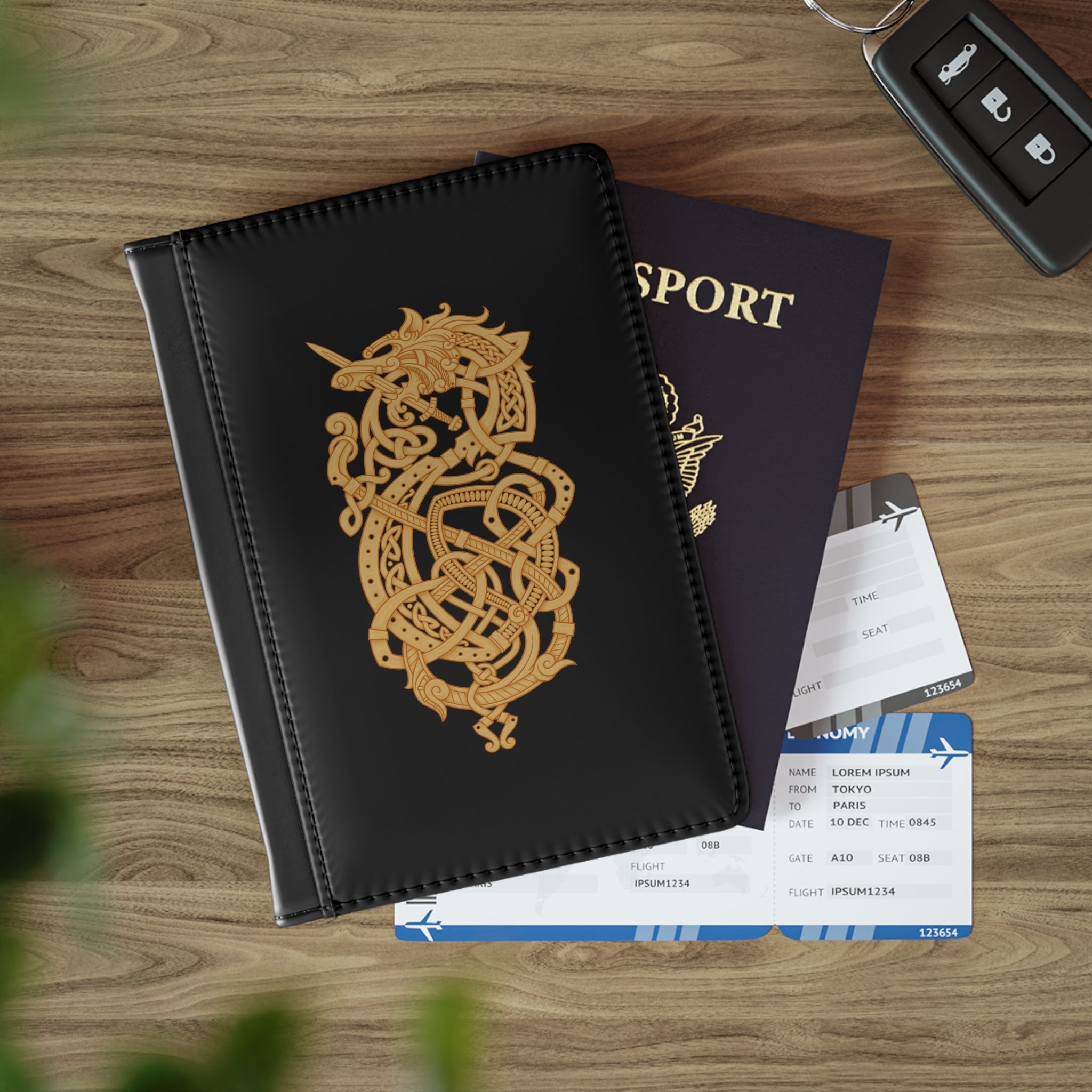 Nordic Fenrir Passport Cover