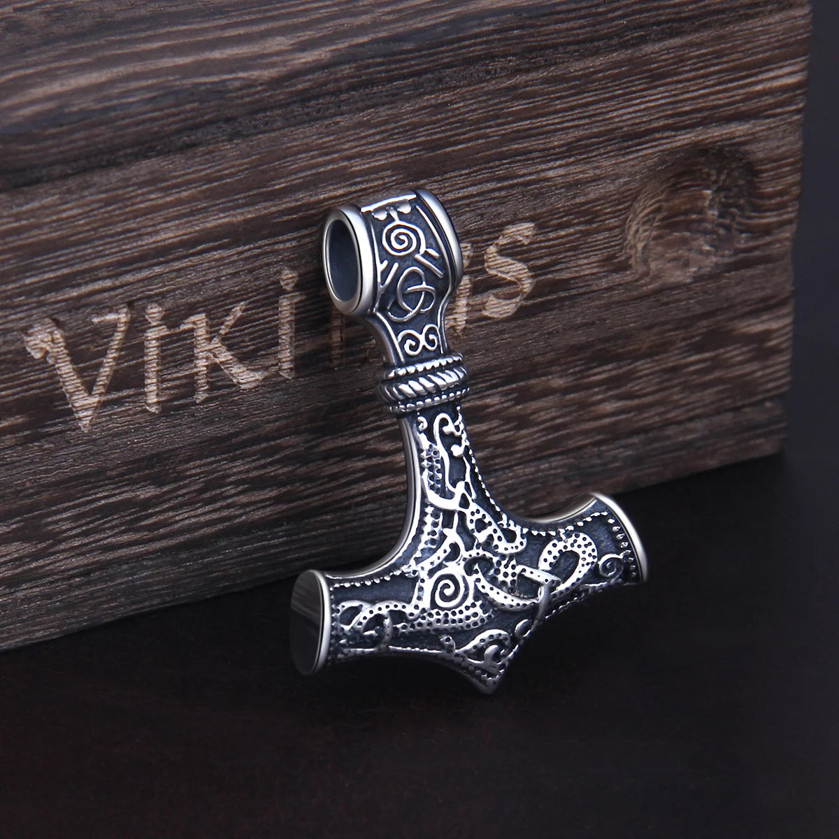 Silver Mjölnir - Sterling Silver Mjolnir Pendant