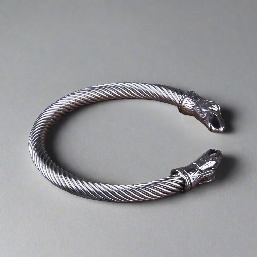 Ravens of War - Stainless Steel Allegiance Bangle