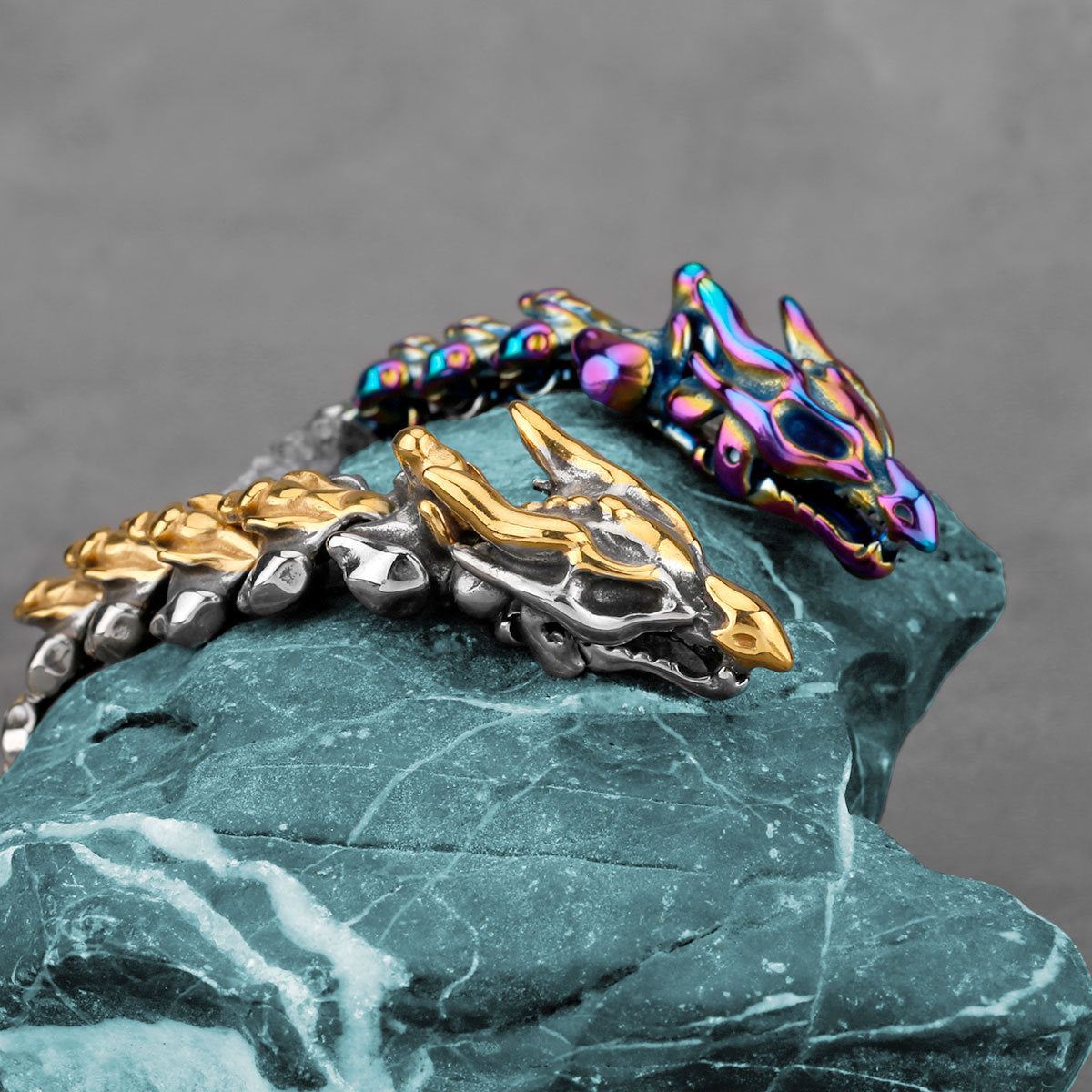 Remains Of The Serpent - Stainless Steel Bracelet