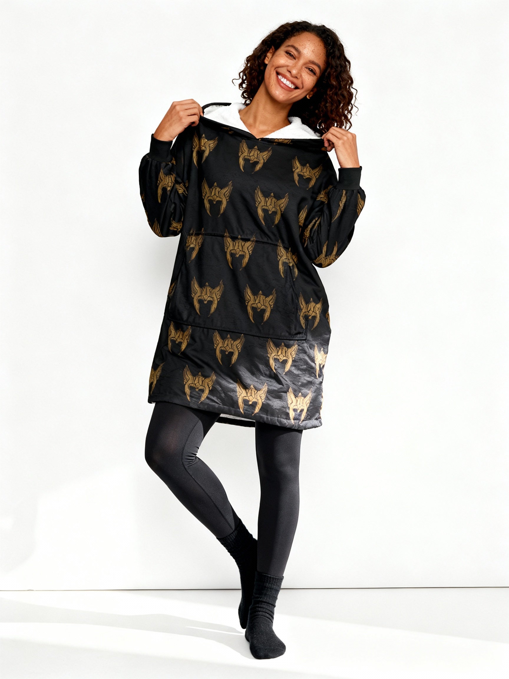 Valkyrie - Oversized Hooded Blanket