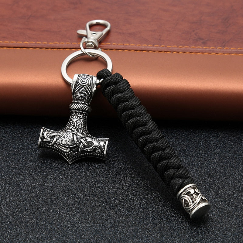 Hammer of Valhalla - Stainless Steel Mjolnir Keyring