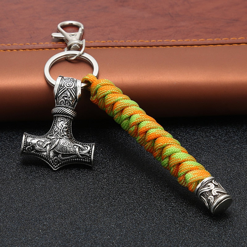 Hammer of Valhalla - Stainless Steel Mjolnir Keyring