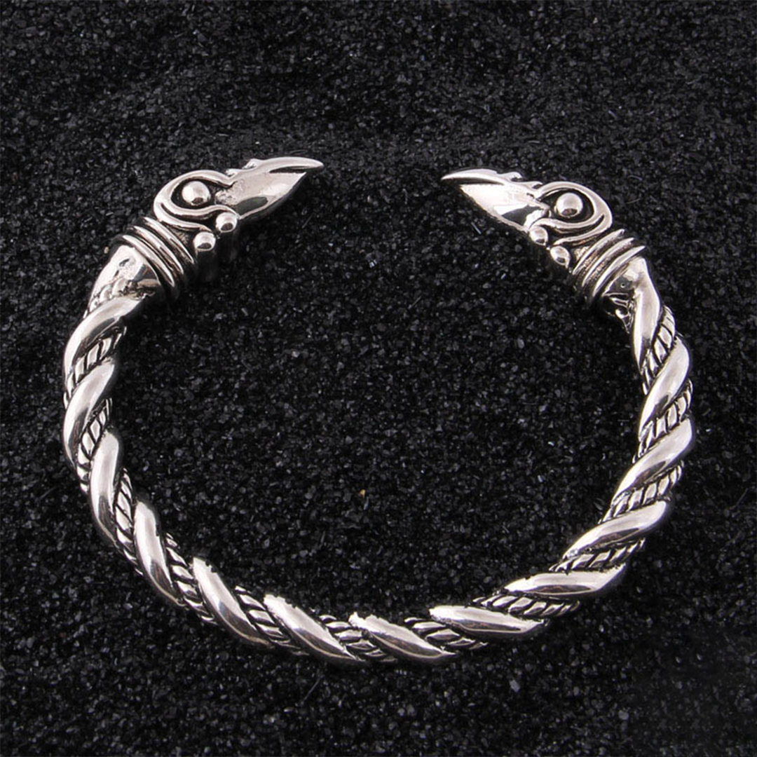 The Pledge - Muninn - Sterling Silver Allegiance Bracelet