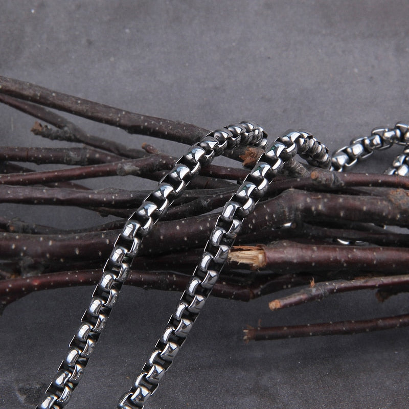 Thor's Binds - Stainless Steel Chain Style Necklace