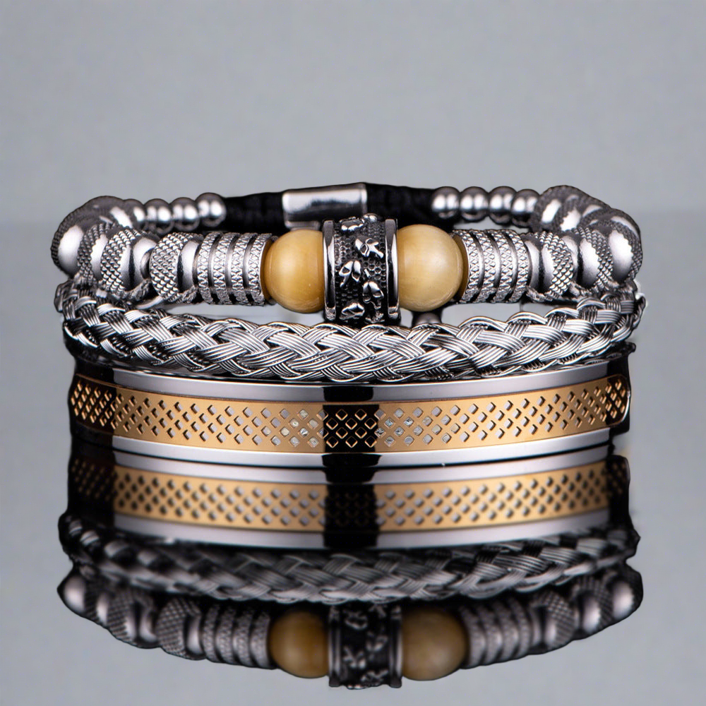 Asgardian Keepsake - Stainless Steel Skull Bracelet